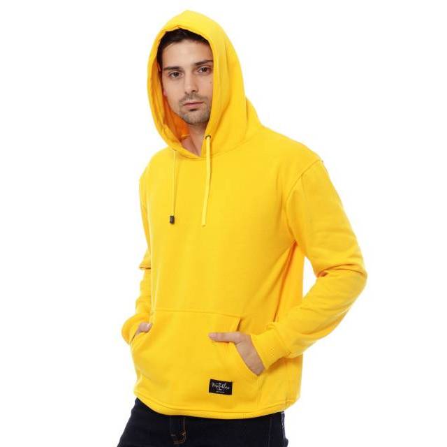 Hoodie mtbs pullover kuning kenari