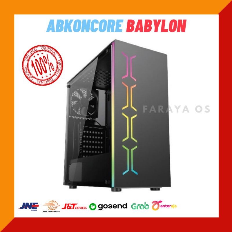 Abkoncore Babylon RGB Casing PC CPU Case