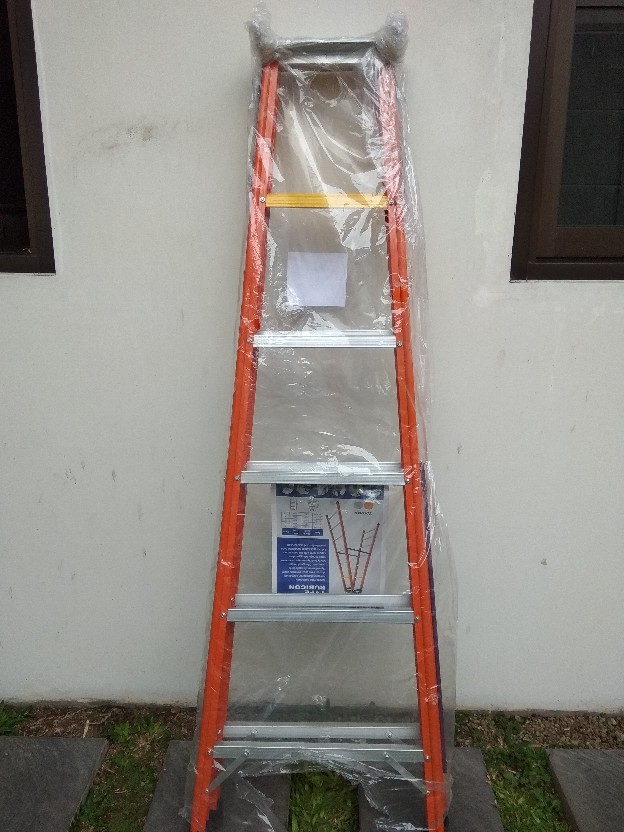 Tangga Lipat Aluminium Ladder Rubicon Orange 1,75 M / 1,75 Meter / 175 Cm