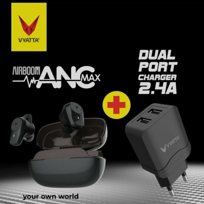 ___] Vyatta Airboom ANC MAX TWS Bluetooth