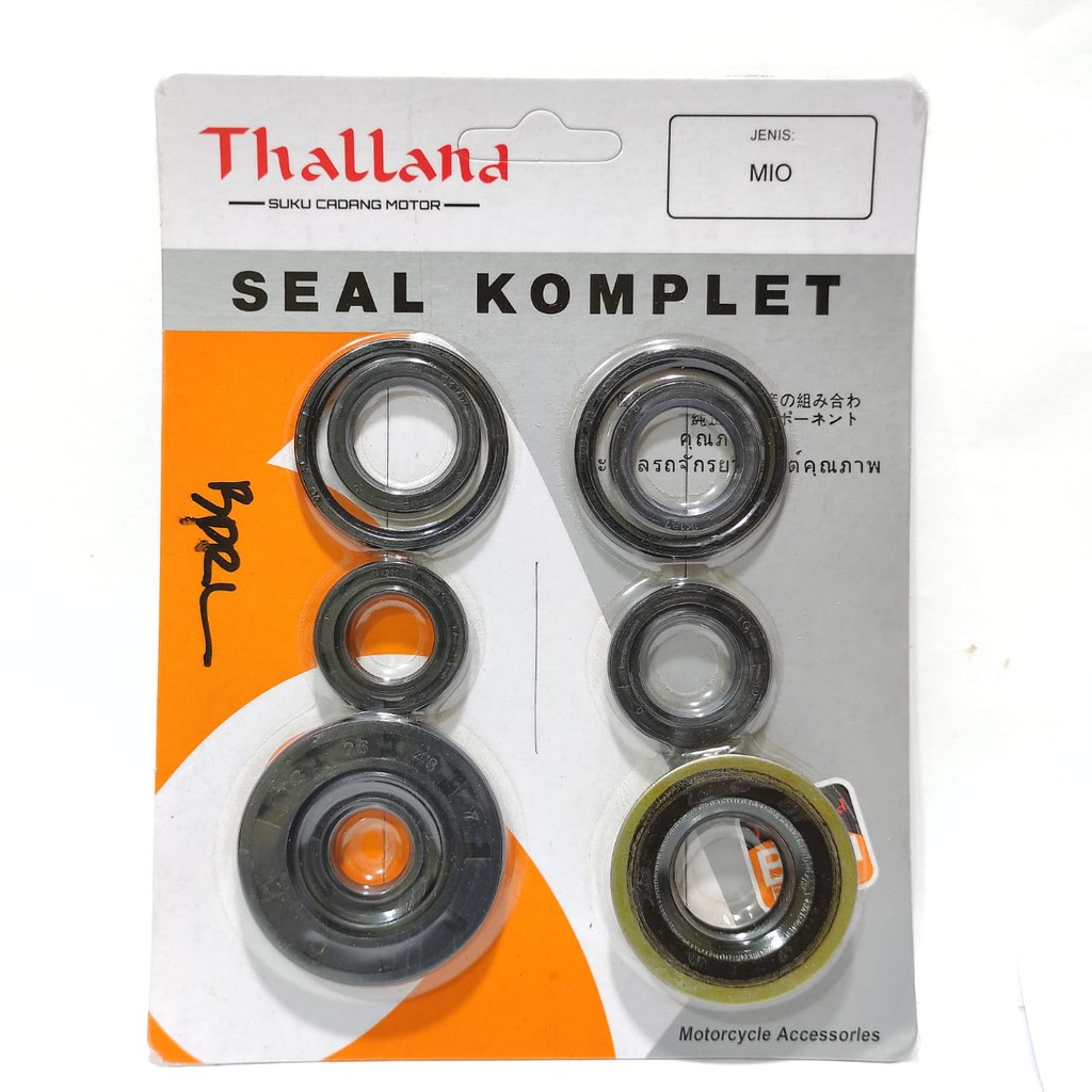 SIL OLI SEAL KIT SET KOMPLIT MIO SPORTY SMILE SOUL FINO NOUVO KARBU