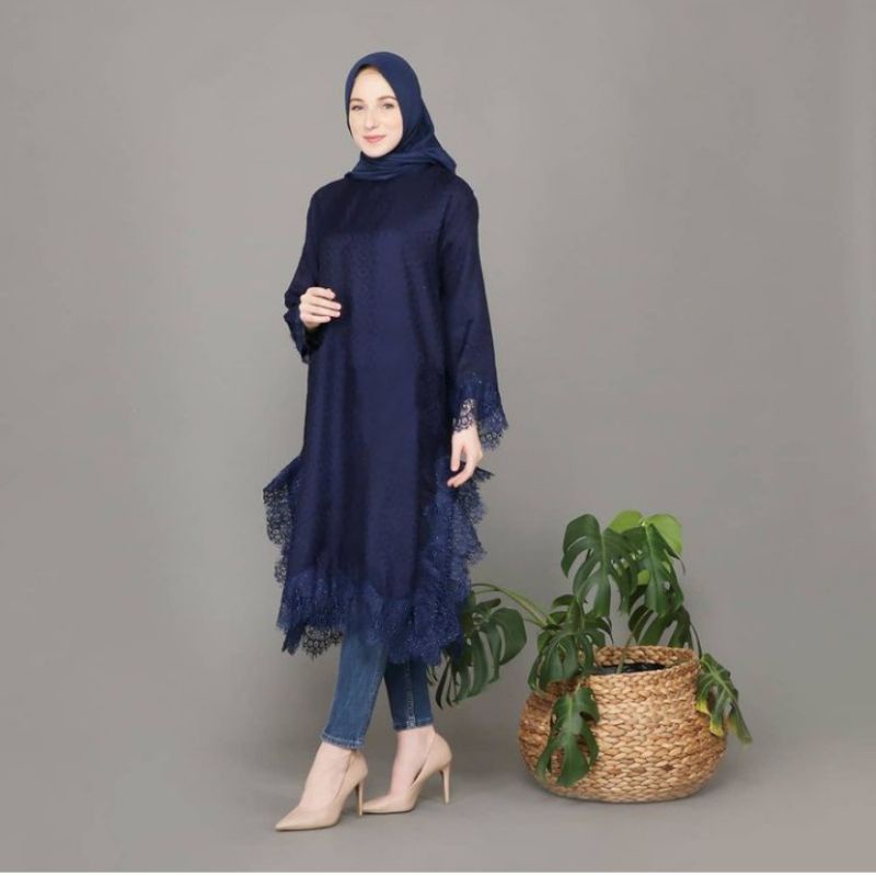 arsyla tunik dobby viscose