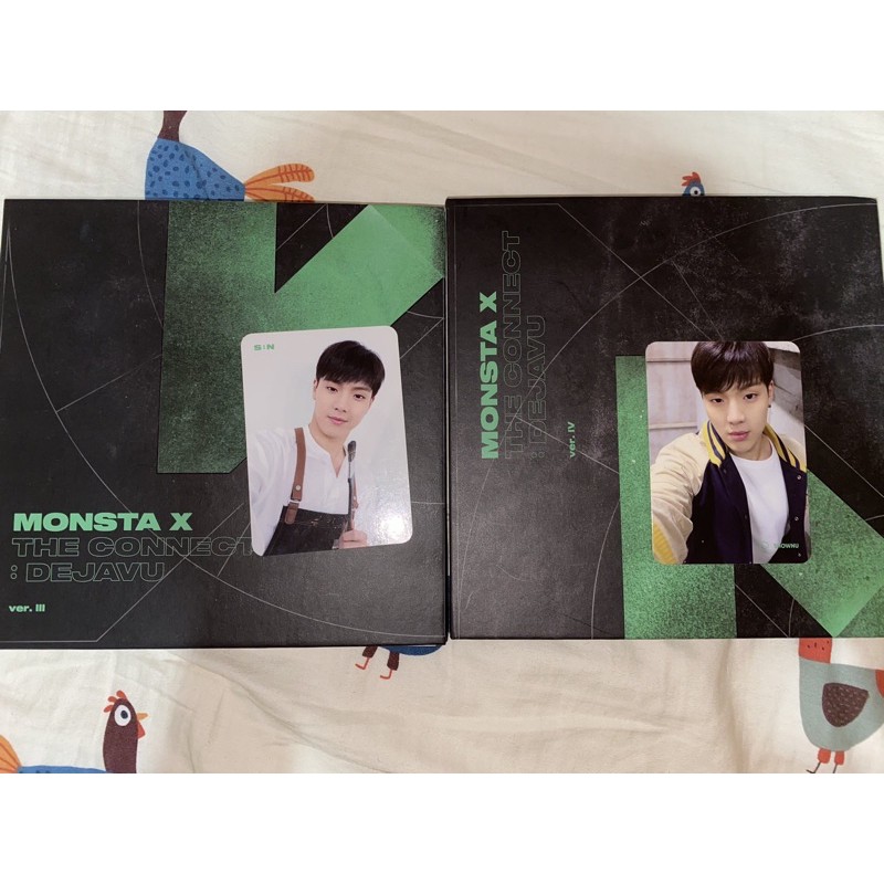 Monsta X Dejavu Album Shownu PC Photocard