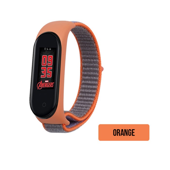 CHEAP NYLON STRAP For XIAOMI MI BAND 5 - Orange