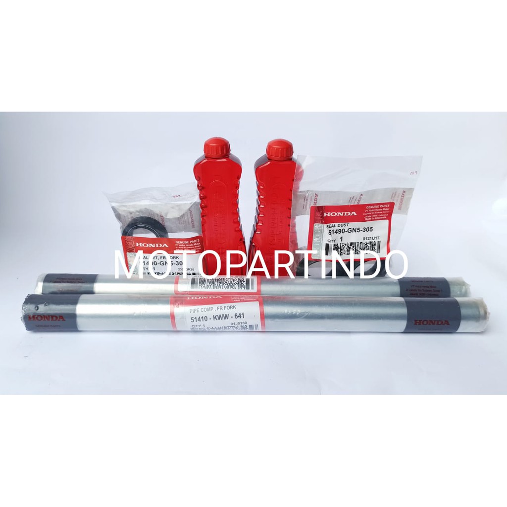 Paket AS Shock dan seal oli shock depan HONDA Blade old Revo Absolute