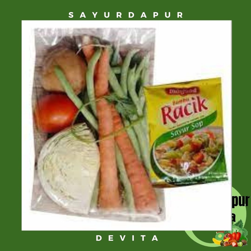 

Paket Sayur Sop praktis, Lengkap berbumbu