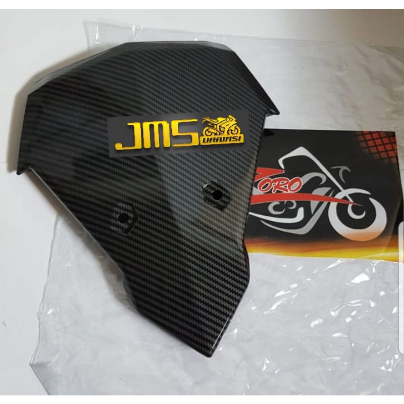 cover tutup carbon tameng dasi vario 125/150 led zoro