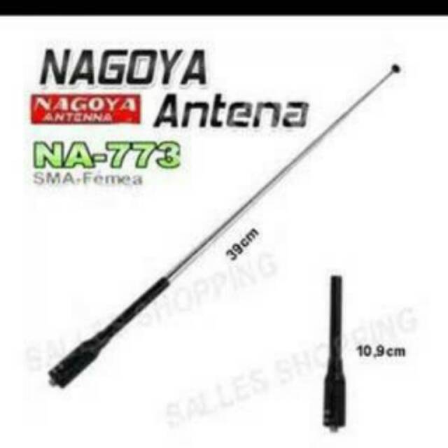 Jual Nagoya NA-773 SMA-F Antena HT NA773 Antenna for Baofeng 888 UV5R /  Weierwei Taffware etc Online Januari 2021 | Blibli