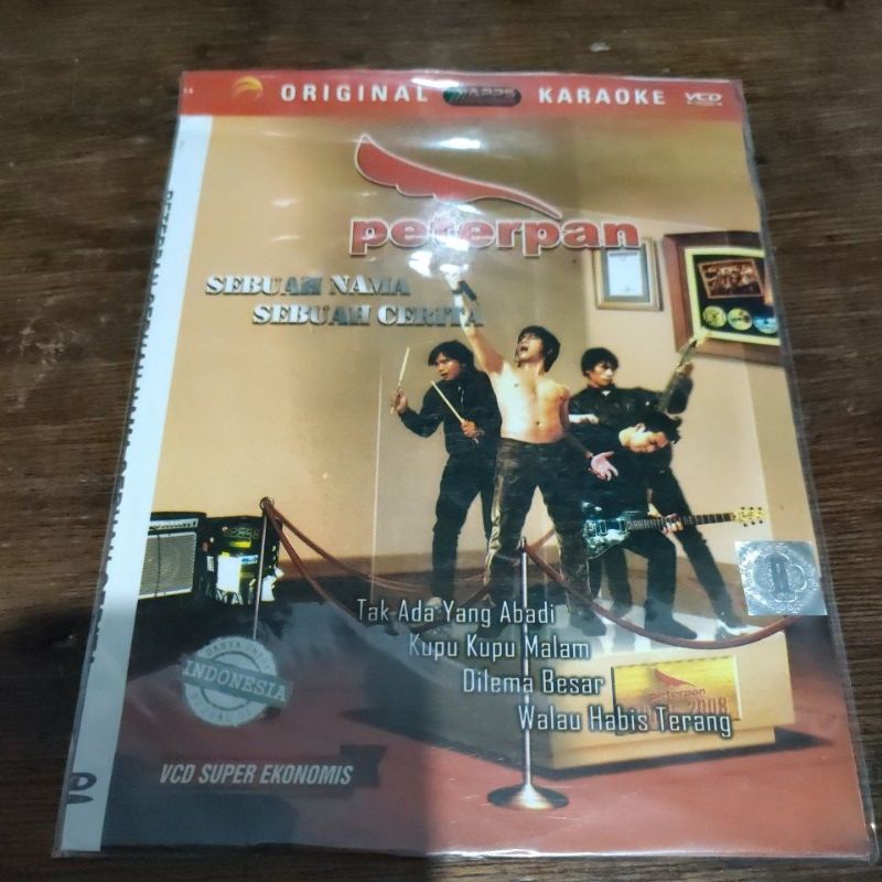 VCD peterpan original karaoke