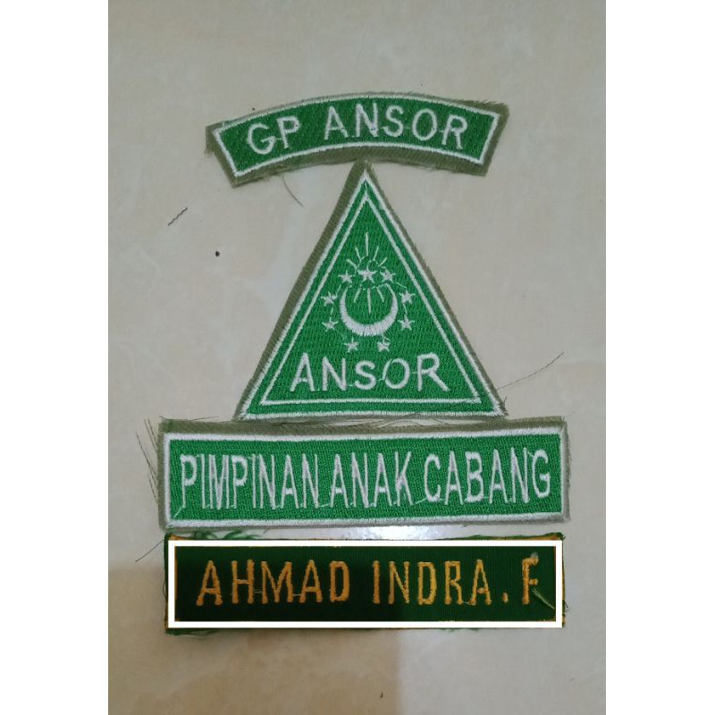 1 set bordir ansor