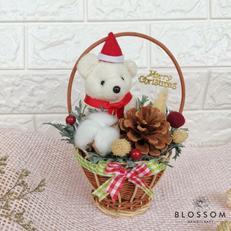 

Christmas Flower Box / Kado Natal / Hadiah Natal / Christmas Gift / Hampers Natal /Christmas Hampers