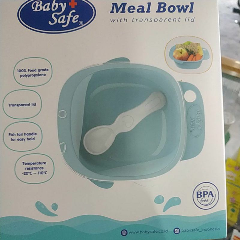 BABY SAFE/ MEAL BOWL/ MANGKOK MULTI FUNGSI/ TEMPAT MAKAN BAYI