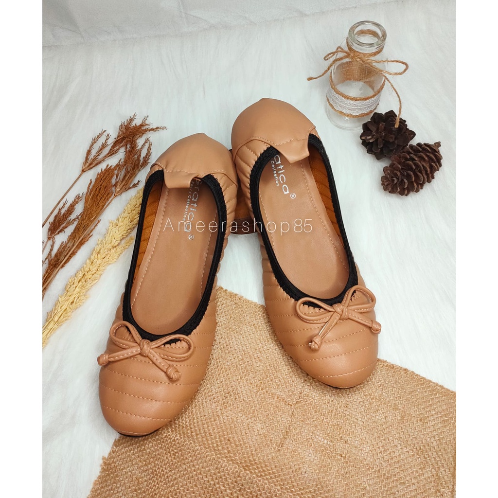 sepatu flatshoes gratica kerut