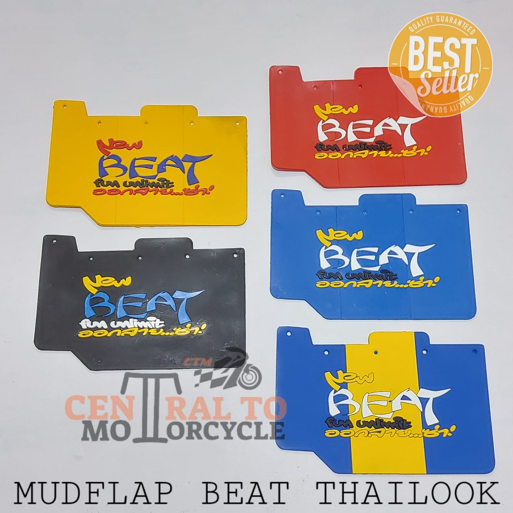 Mud Flap Beat Fi New Pelindung Lumpur Beat New  Mudflap Beat Thailook