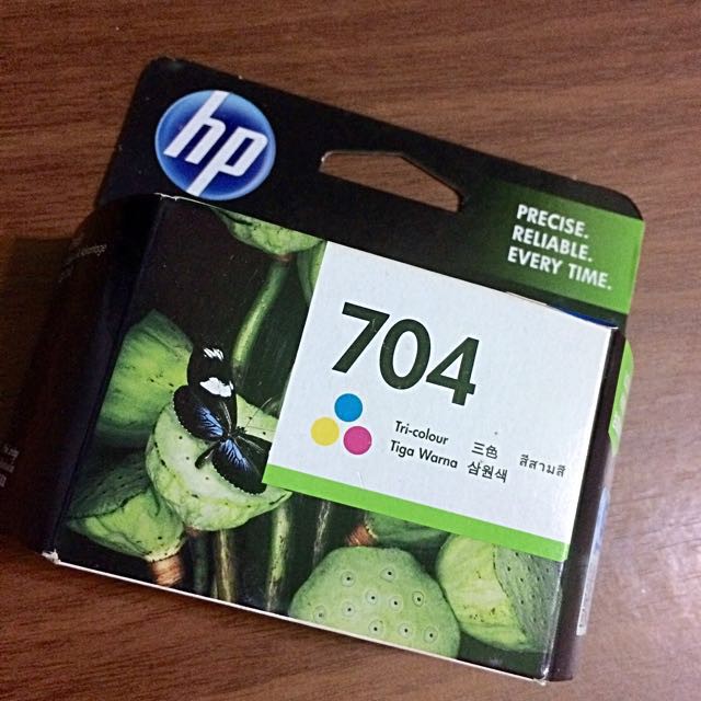 TINTA HP PRINTER 704 Colour 704 Color 704 Warna