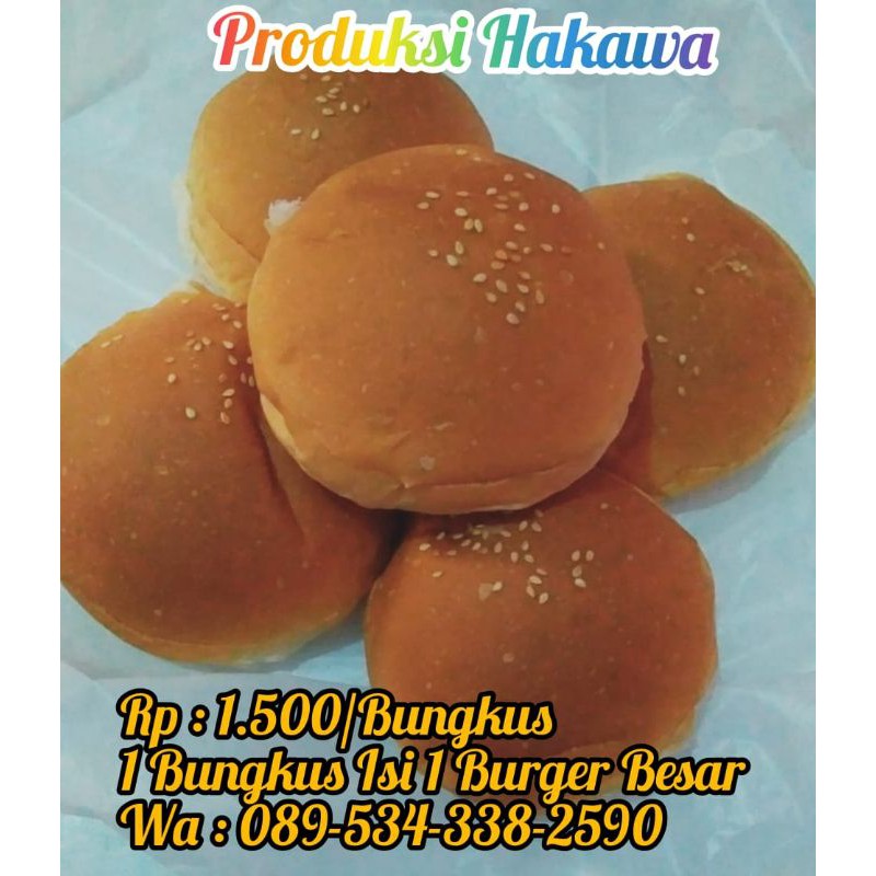 [HKW2] ROTI BURGER BESAR / ROTI TAWAR