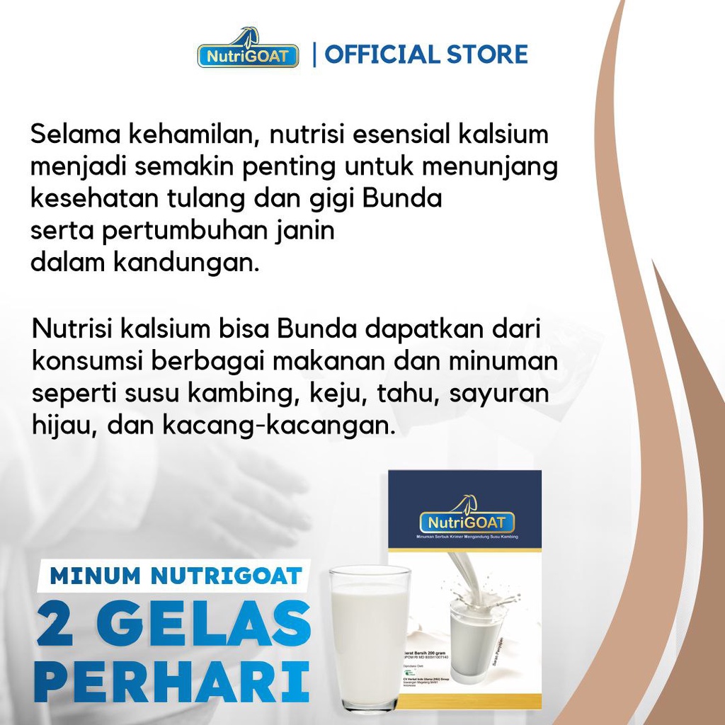 NUTRIGOAT 4 Renceng/ Susu Etawa / Susu Kambing  Etawa 30 GR