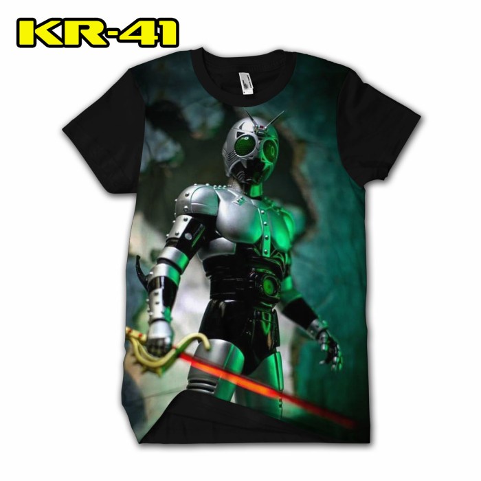Kaos Kamen Rider Shadow moon Hitam Mantap