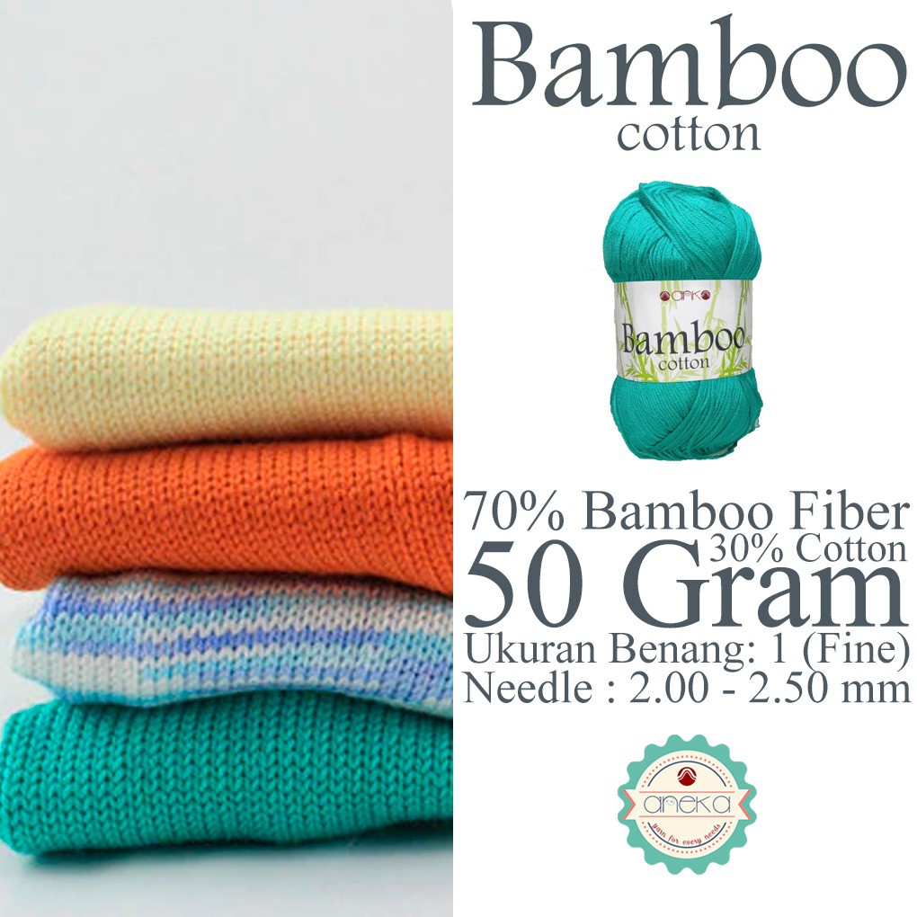 KATALOG - Benang Rajut Katun Bambu 2