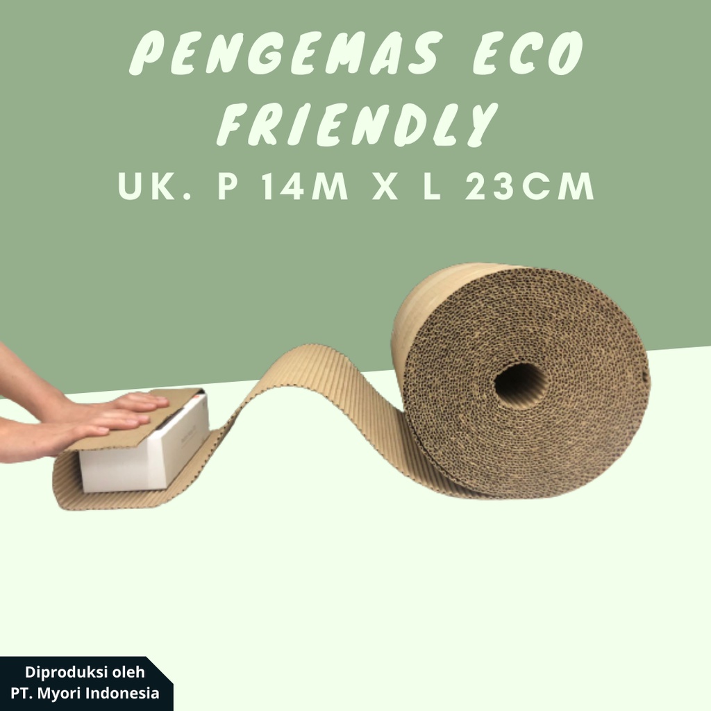 Jual Roll Single Face b flute 1kg Pengemas Barang Wrap Roll