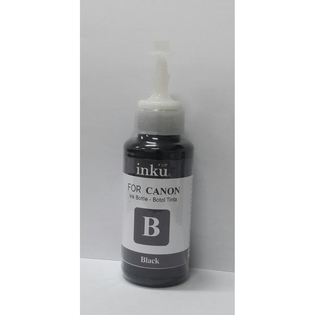 Tinta Dye INKU For Canon @ 80ml (Harga 1 Set / 4 Botol)