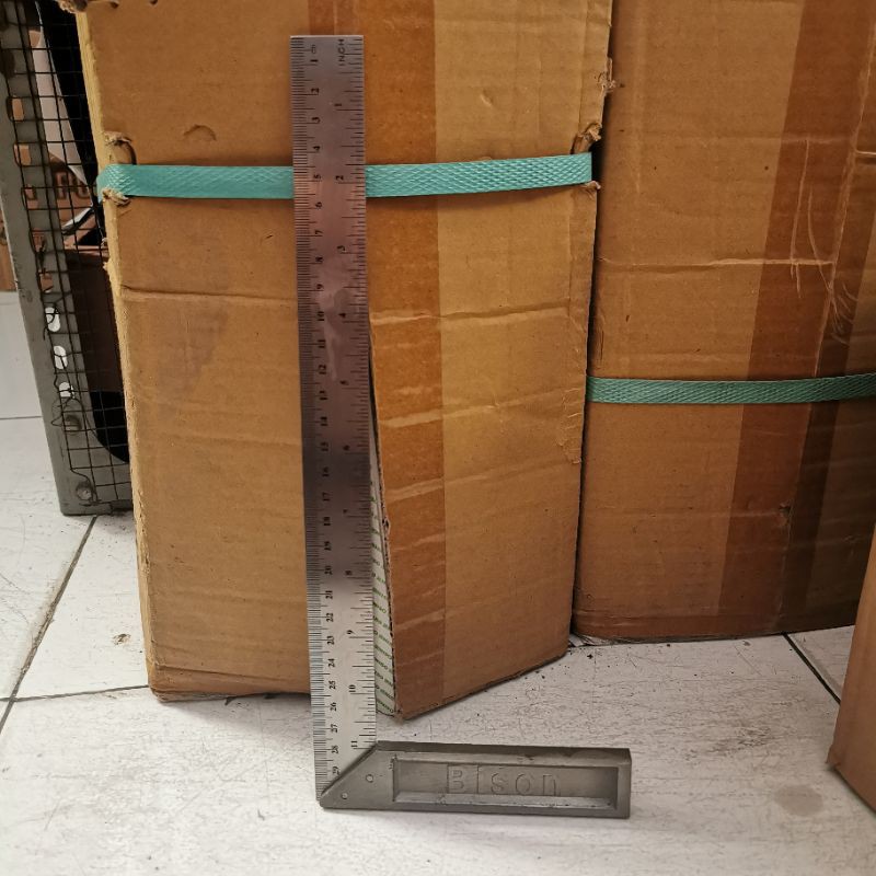 

Penggaris Siku Tukang 30 cm - Siku Meter Sudut 12 Inch