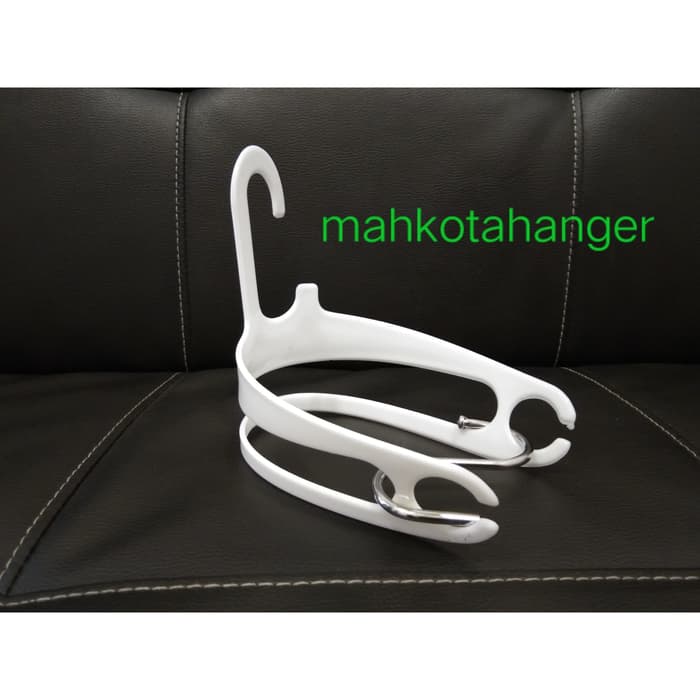 Hanger Plastik 14 Inch | Gantungan baju plastik elastis