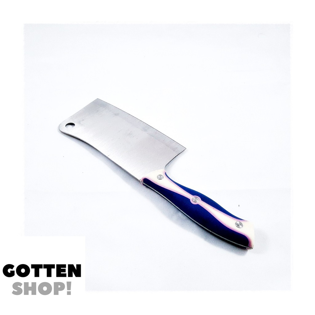 Pisau Daging Cleaver Pisau Pemotong Daging Golok 8cm Shopee