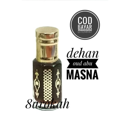 Bibit Dehan Oud Abu Masna Surrati Murni Non Alkohol Parfum Import Arab Pure Concentrate Perfume Oil 