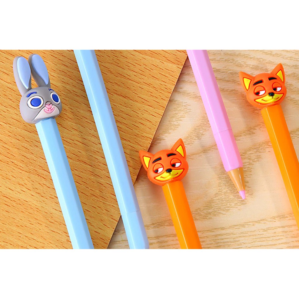 Pen gel kelinci rubah bunny fox ballpoint (4B3) spe025