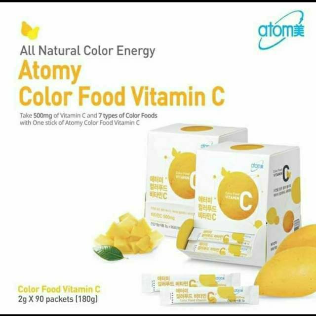 ready stock 100%original ATOMY VITAMIN C 500mg