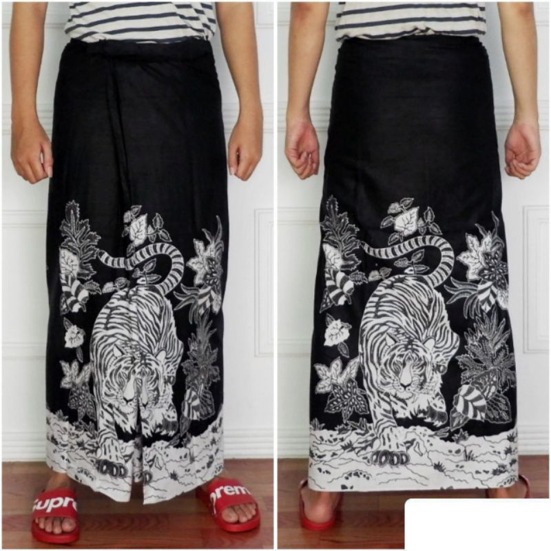 SARUNG KATUN KANG SANTRI MOTIF MACAN