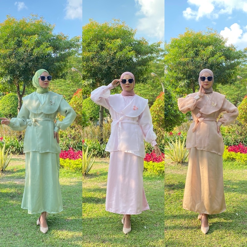 zivana dress by elslook silk dress maxmara outer organza keisha dress sage green dress satin dress kondangan bridesmaid lamaran dress sage green