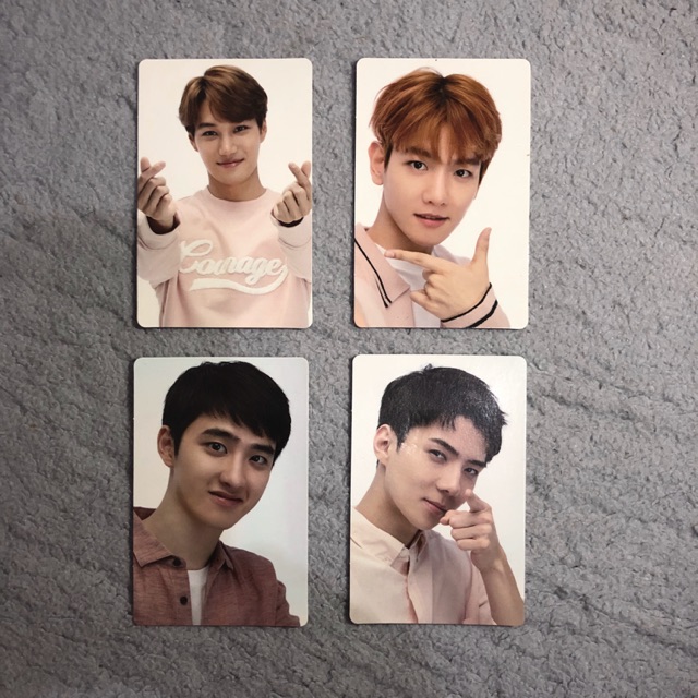 EXO PHOTOCARD POWER UP LIMITED ED. OFFICIAL