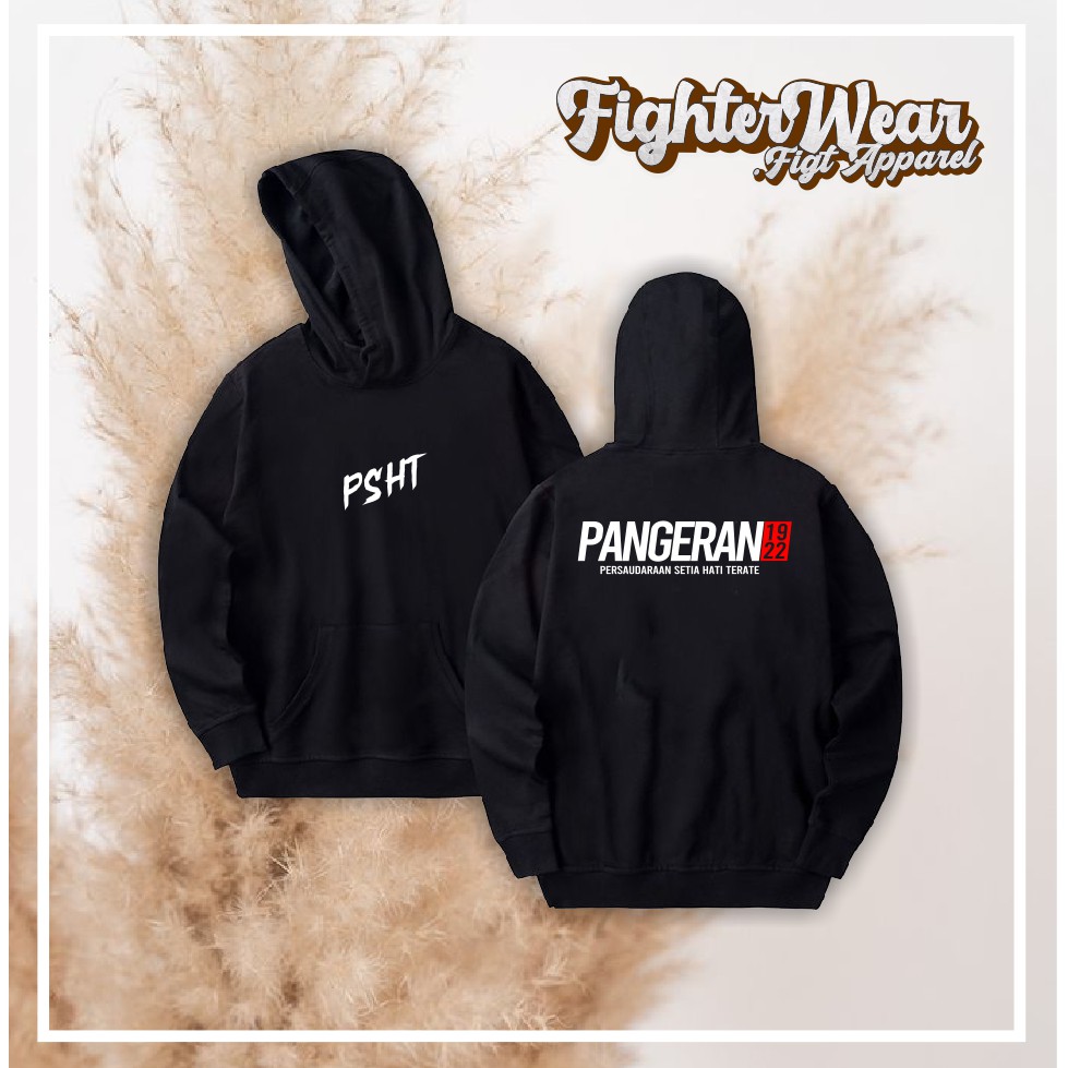 Hoodie Jaket jamper Pencaksilat PSHT Fighter Wear Custom Kualitas distro