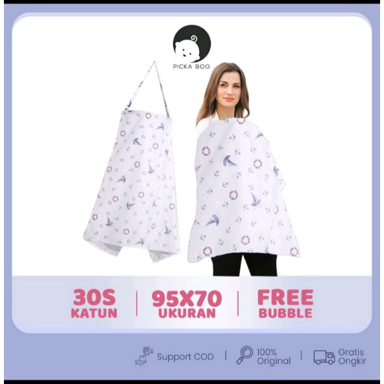 Apron Cover Asi Menyusui Nursing Cover Breastfeeding Cover Apron Menyusui Celemek