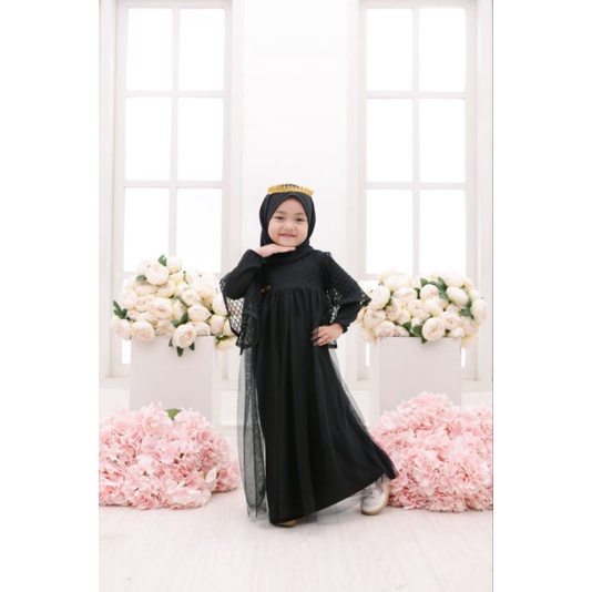 SIZE JUNIOR XXL DAN XXXL RAYYANA DRESS 2022 by rumah_ara gamis Rayyana by rumah ara
