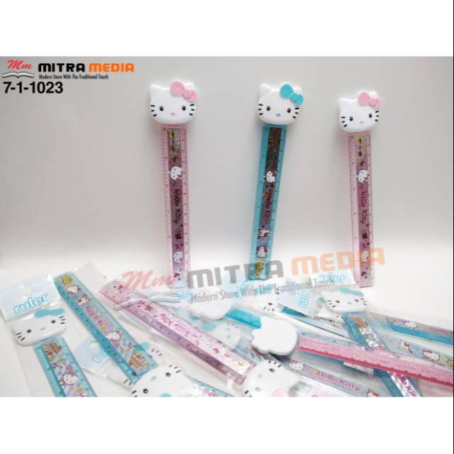 

PENGGARIS HELLO KITTY UKURAN 15 CM