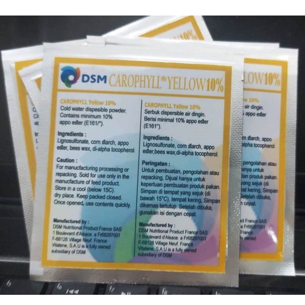 Carophyll Yellow DSM 5gr