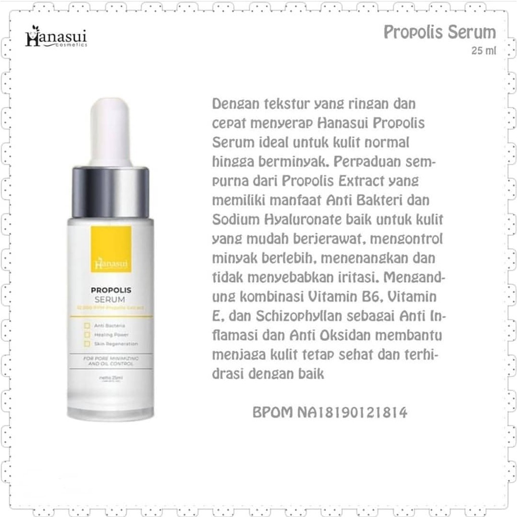 HANASUI Propulis Serum 25ml