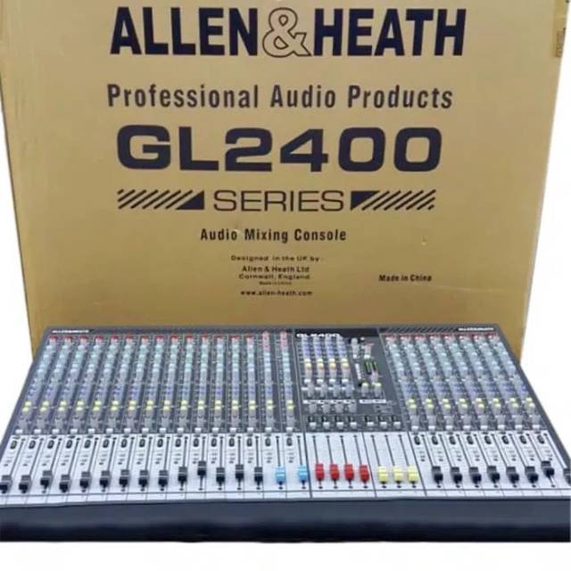 MIXER ALLEN&HEATH GL2400 GL 2400 24CH 24 CHANNEL 24CHANNEL GRADE A