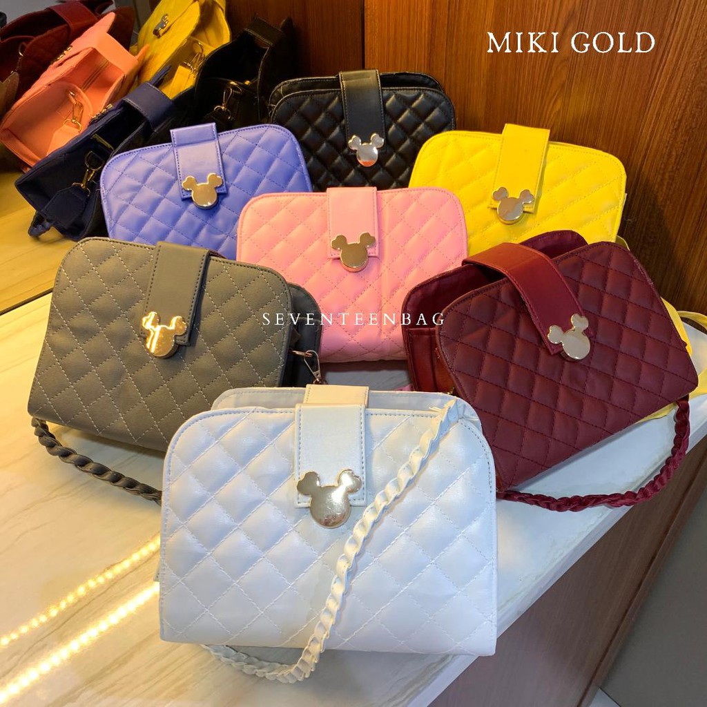 ARCELL - MIKI GOLD BAG | TAS WANITA TERMURAH