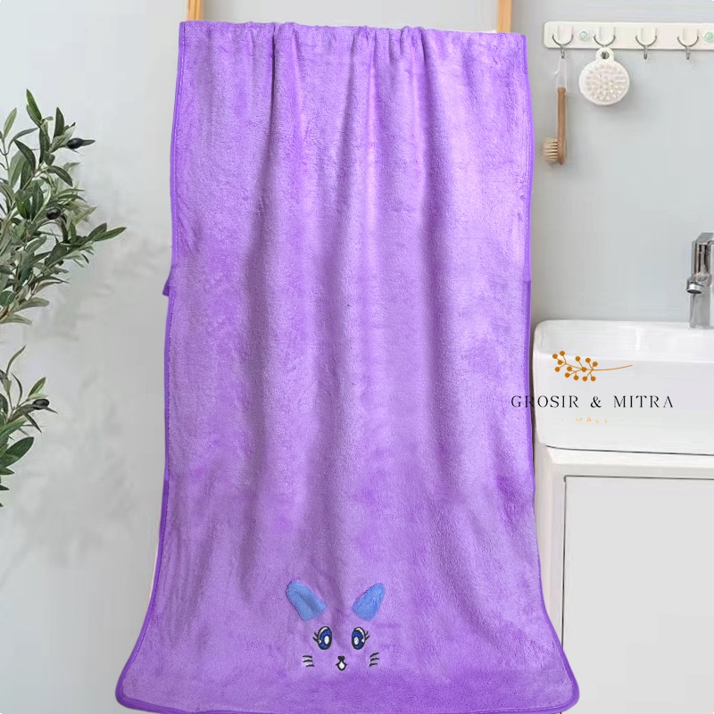 Handuk Mandi Dewasa Handuk Mandi Handuk Bayi Anak Baby Handuk Microfiber Lembut Berdaya Serap Tinggi Kamar Mandi Kimono Unisex Handuk couple Murah Handuk 70X140CM