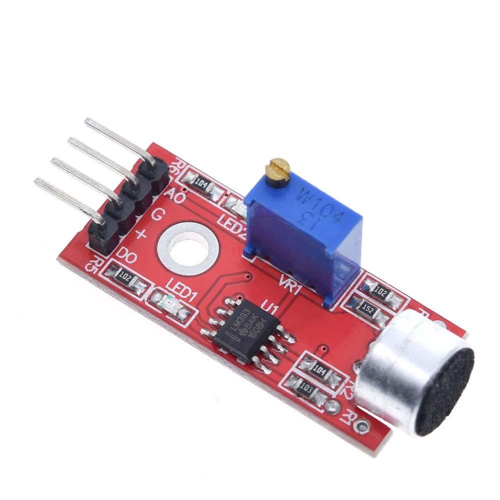 Microphone Sensor Agustina PIC AVR Microphone Komponen Elektronik Modul Deteksi Suara