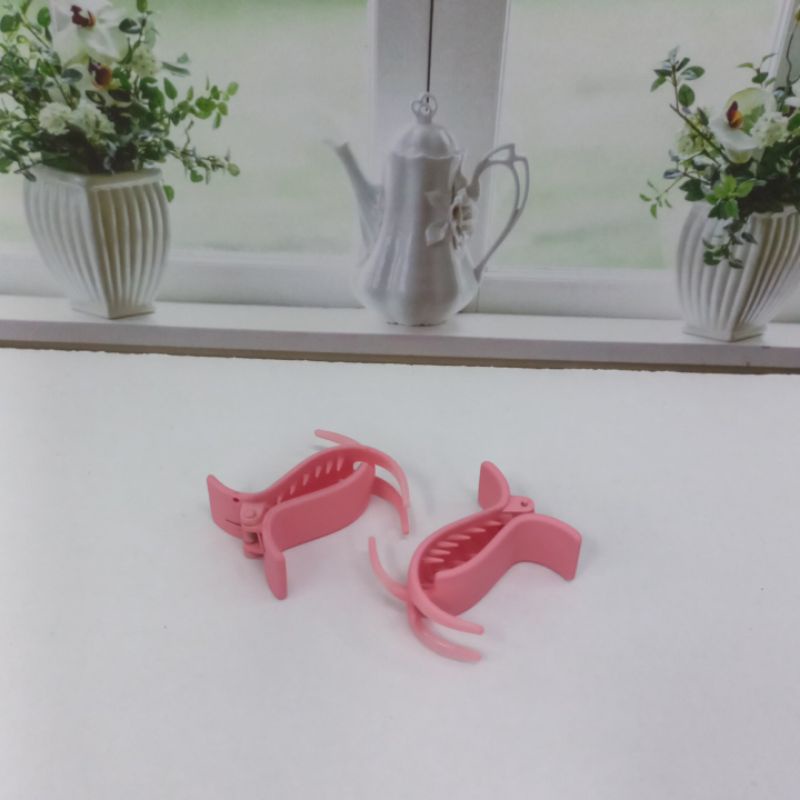 Jedai Ikan Jepit Rambut Doff Jepitan Polos