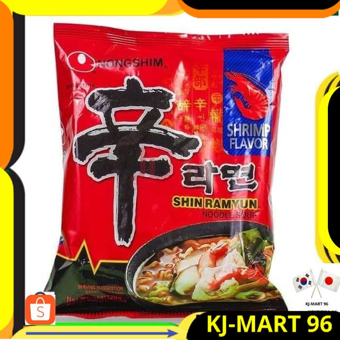 

MAKANAN KOREA/KOREAN FOOD/MIE KOREA SHIN RAMYUN SHRIMP HALAL IMPORT