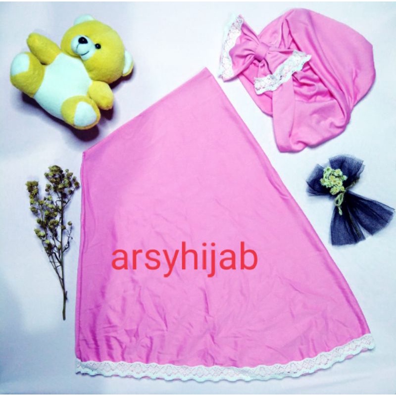 jilbab bayi turban polos arsy