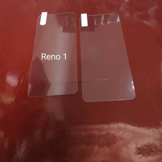 Tempered glass Oppo Reno 1 . Reno 2 . Reno 2F . A52 A72 A92 anti gores kaca bening transparan screen guard pelindung layar