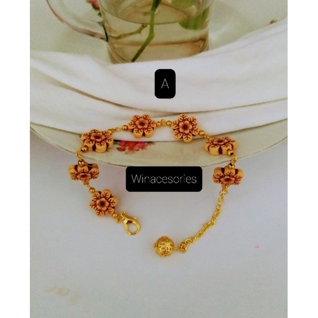 spoiled flower womens bracelet, Gelang Tangan wanita ,buga manja