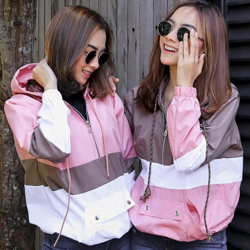 MVP - Brio Jaket Comby - Jaket Parasut Wanita